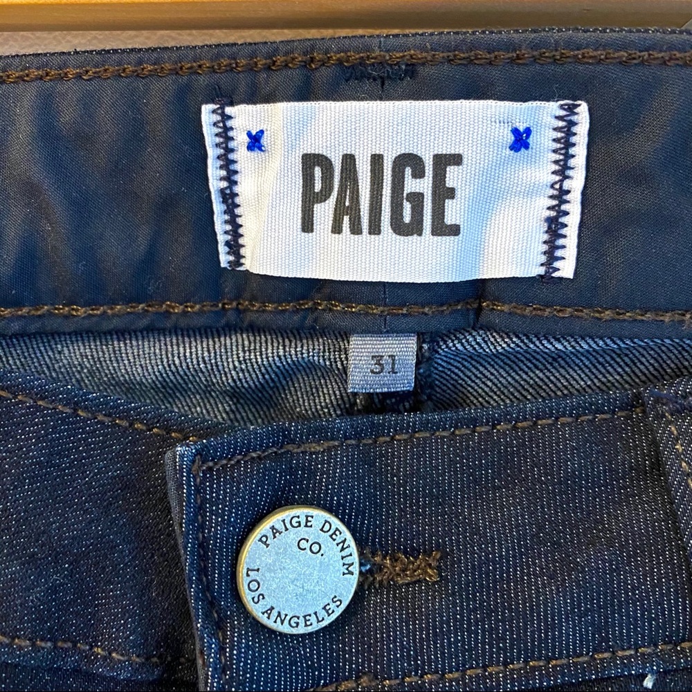 NWT Paige Skyline Mid Rise Skinny Jean Size 31 - Picture 13 of 13
